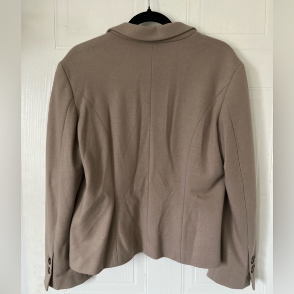 MARC CAIN Virgin Wool-Cashmere Blazer Jacket - Picture 13 of 13